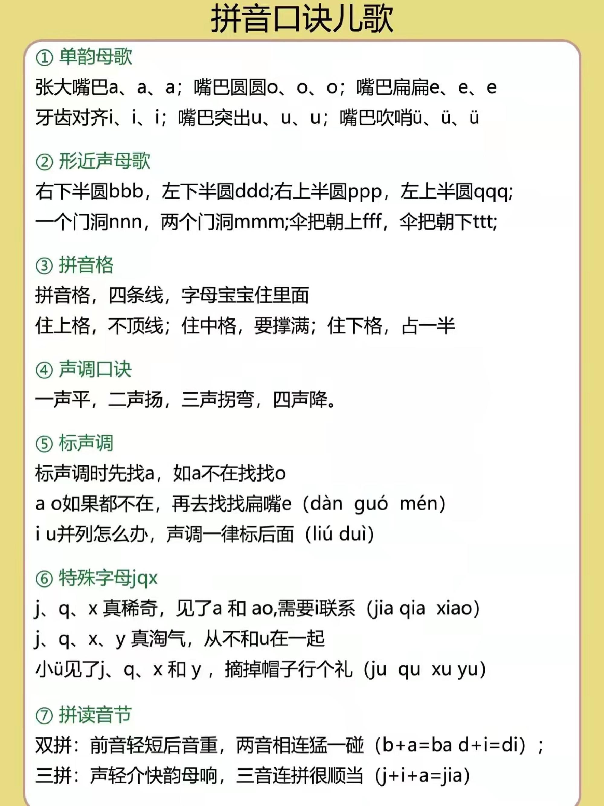 图片[2]-[10.24修正版] 幼小衔接拼音专项汇总，5页PDF可打印-淘学学资料库
